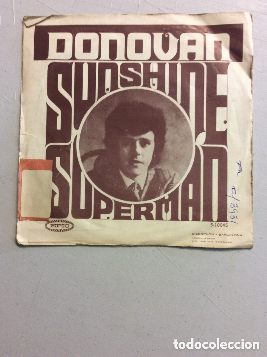 Discos de vinilo: Donovan. Sunshine Superman. - Foto 2