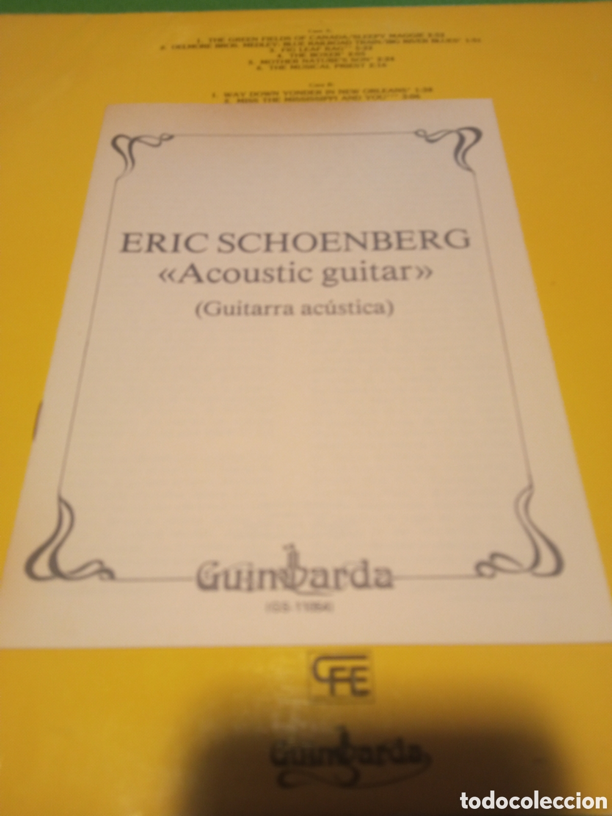 Discos de vinilo: Eric Schoenberg - Ac&uacute;stic Guitar - Foto 3