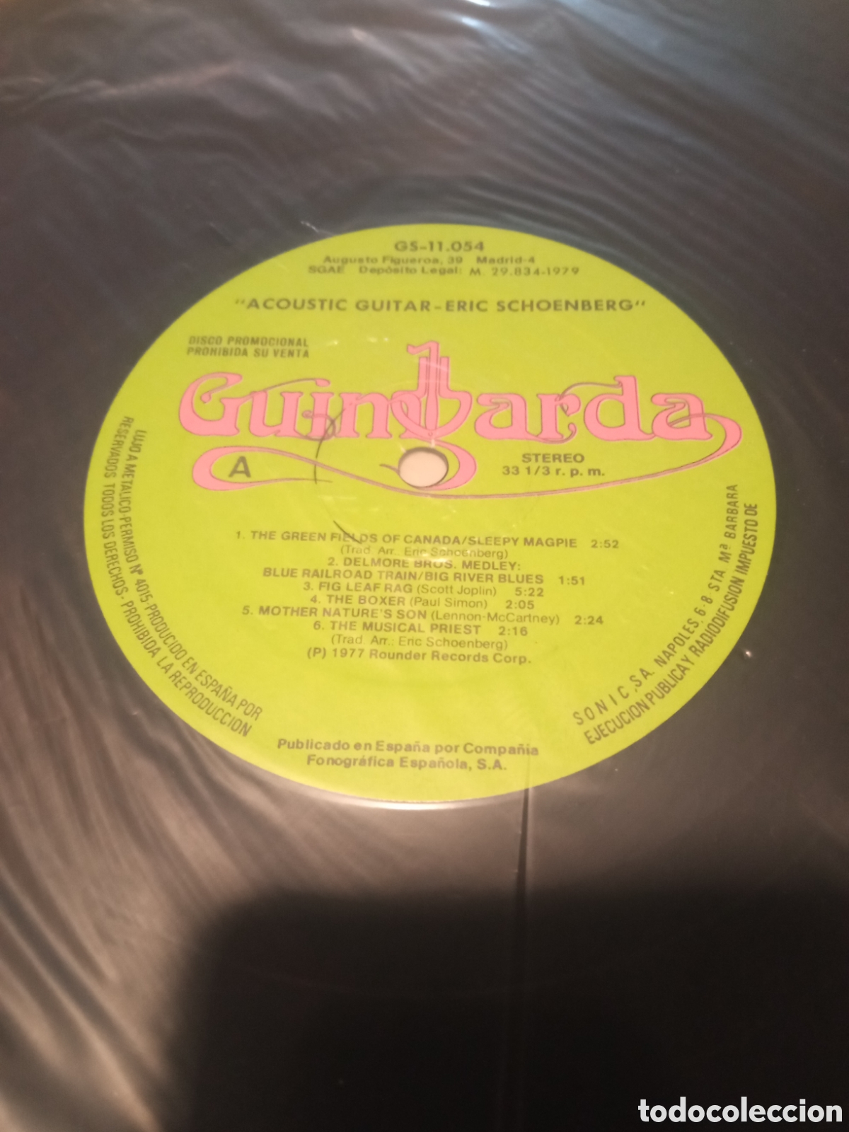 Discos de vinilo: Eric Schoenberg - Ac&uacute;stic Guitar - Foto 4