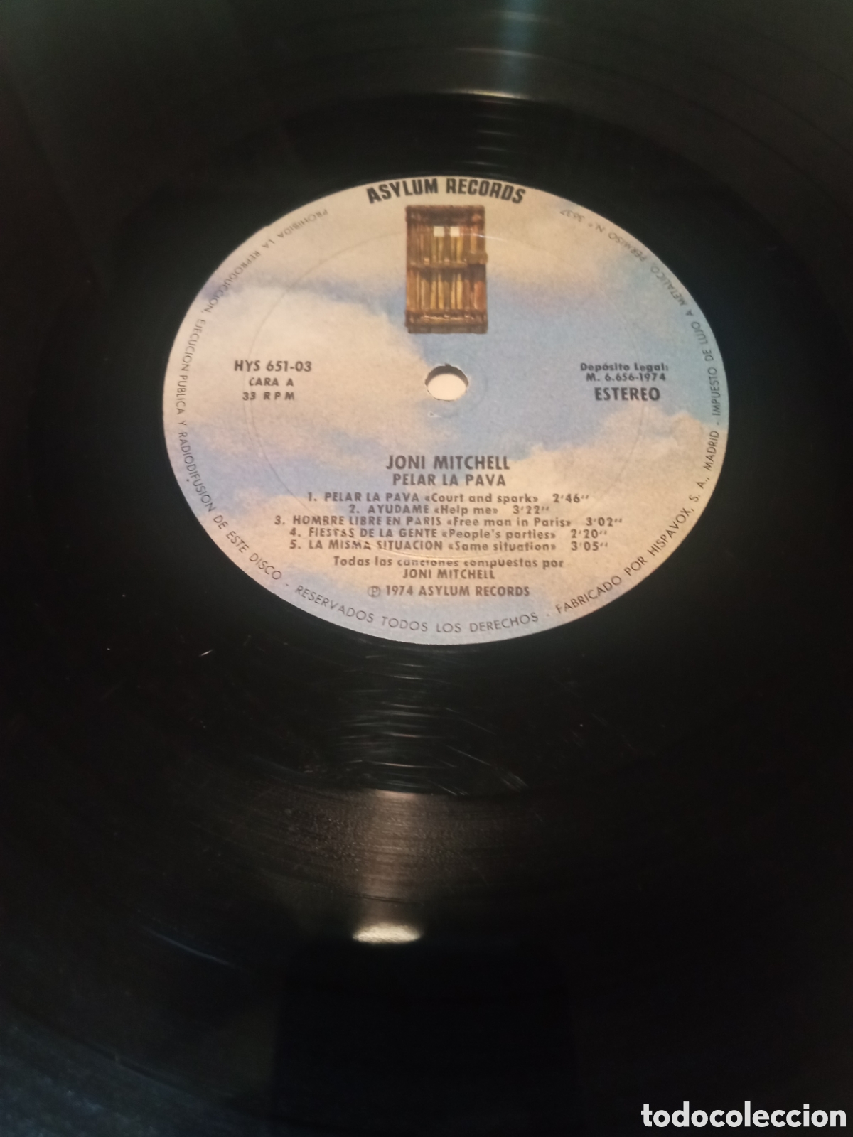 Discos de vinilo: Joni Mitchell - Court and spark - Foto 3
