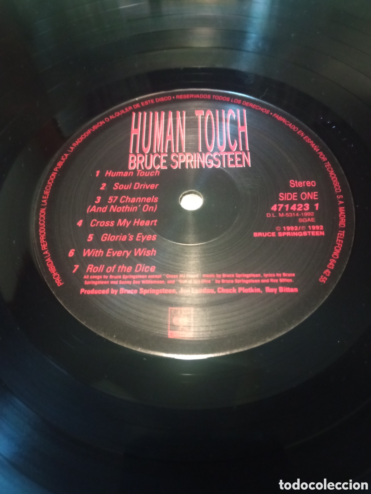 Discos de vinilo: Bruce Springsteen - Human Touch - Foto 5