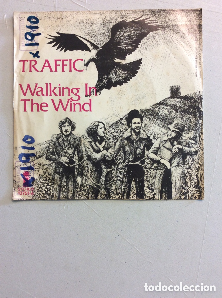 Discos de vinilo: Traffic. Walking in the wind. - Foto 2