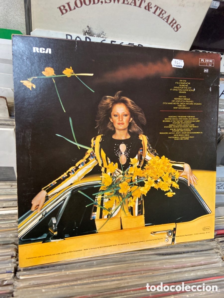 Discos de vinilo: Bonnie Tyler Natural Force - Foto 2
