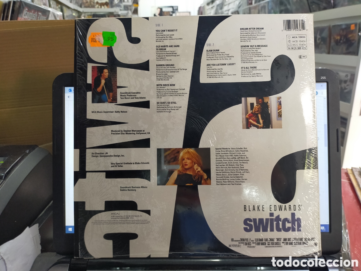 Discos de vinilo: Switch LP b.s.o. Alemania 1991 - Foto 2