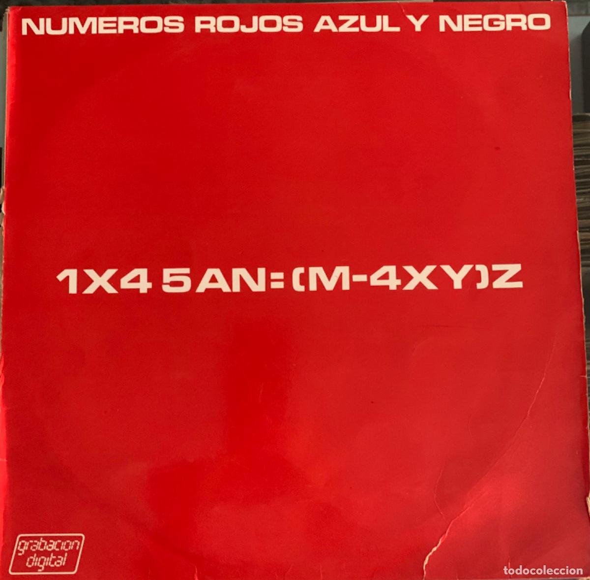 Discos de vinilo: Azul y Negro N&uacute;meros Rojos - Foto 1