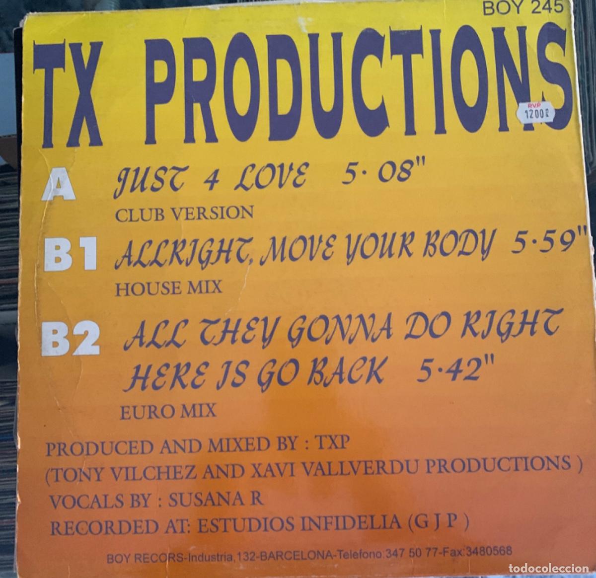 Discos de vinilo: IX productions Just 4 love - Foto 1