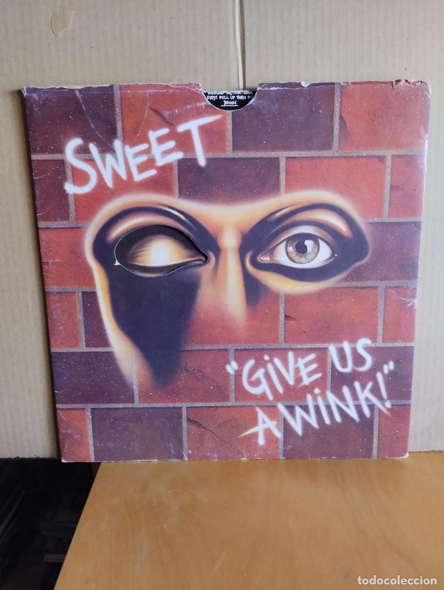 Discos de vinilo: SWEET ---- GIVE US A WINK - Foto 1