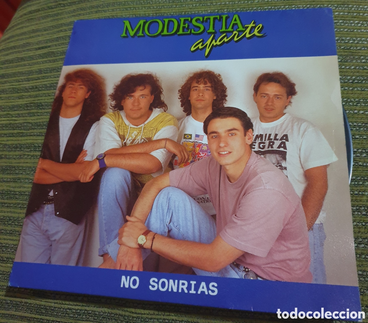 Discos de vinilo: Modestia aparte - no sonrias - Foto 1