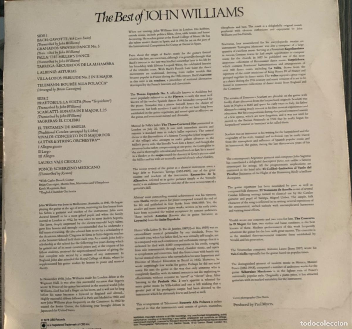 Discos de vinilo: The Best of John Williams - Foto 2