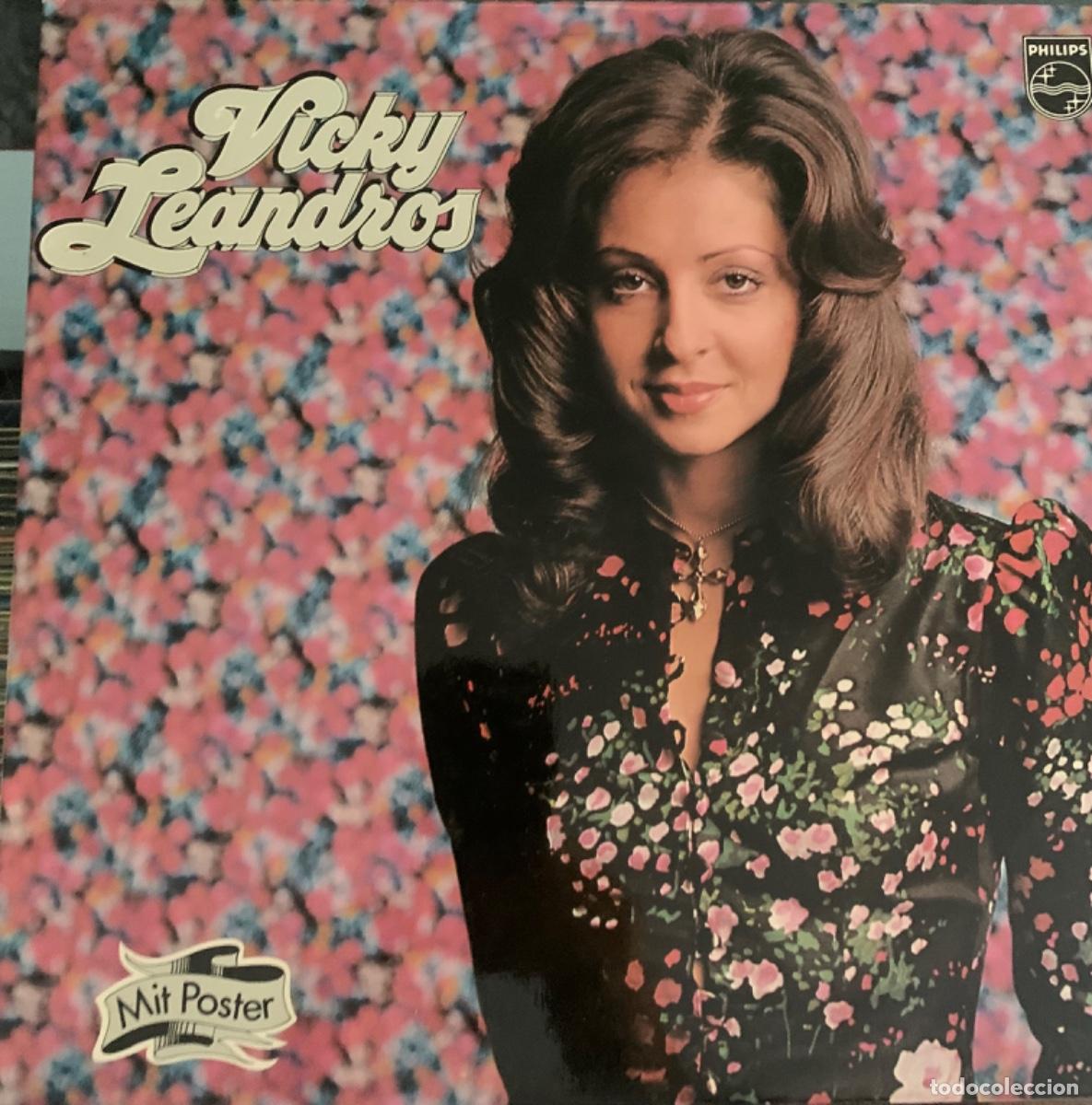 Discos de vinilo: Vicky Leandros MIT Poster - Foto 1
