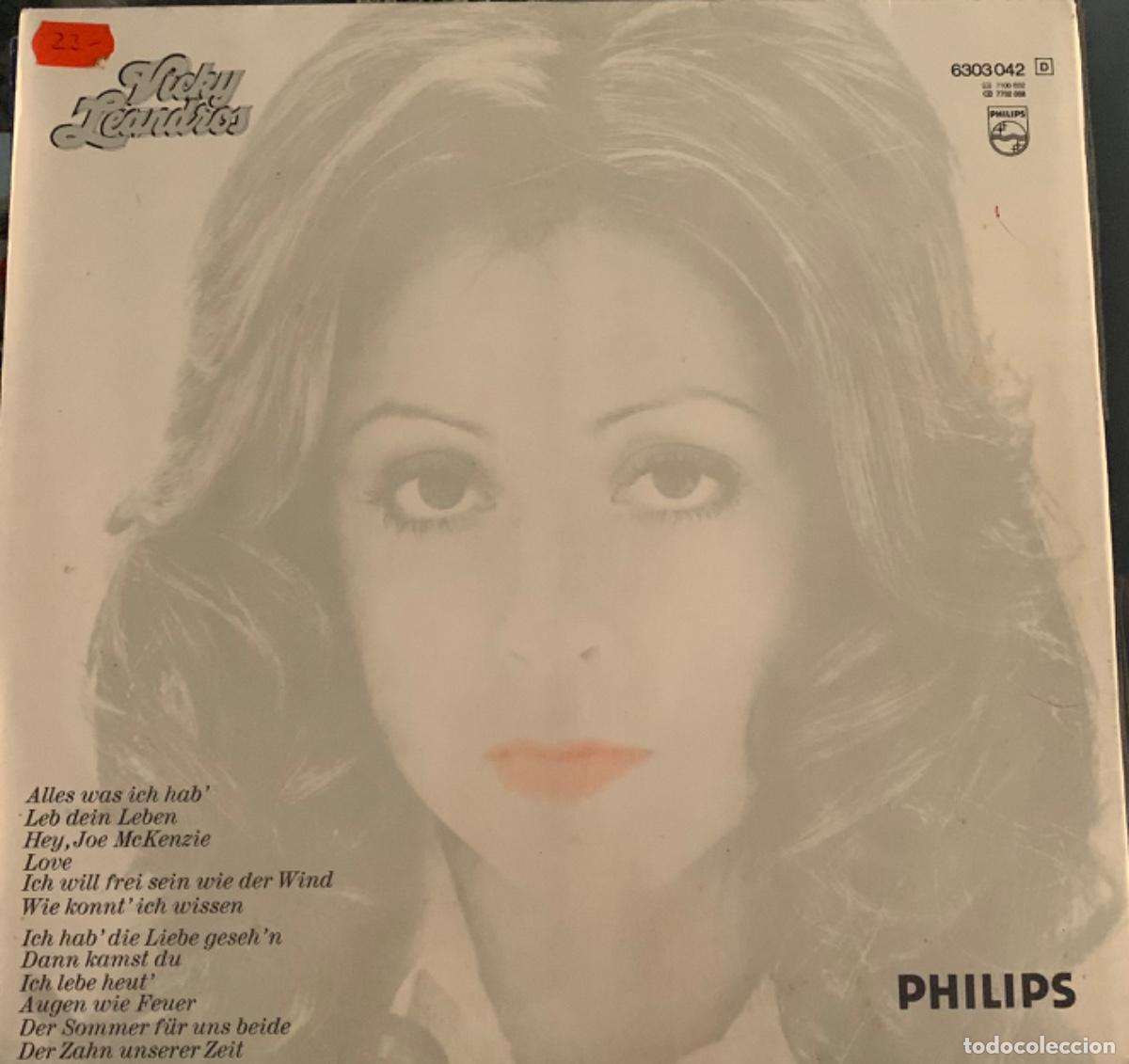Discos de vinilo: Vicky Leandros MIT Poster - Foto 3