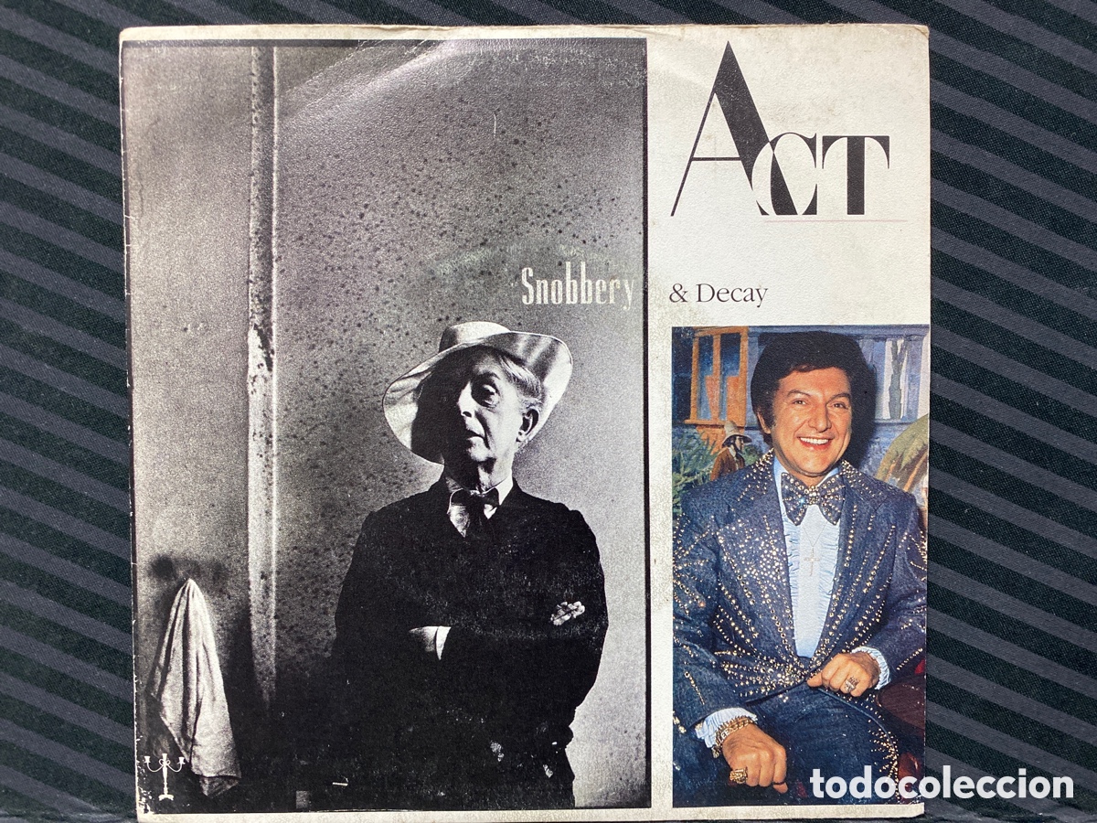 Discos de vinilo: Act - Snobbery & Decay (7&rdquo;, Single) - Foto 1