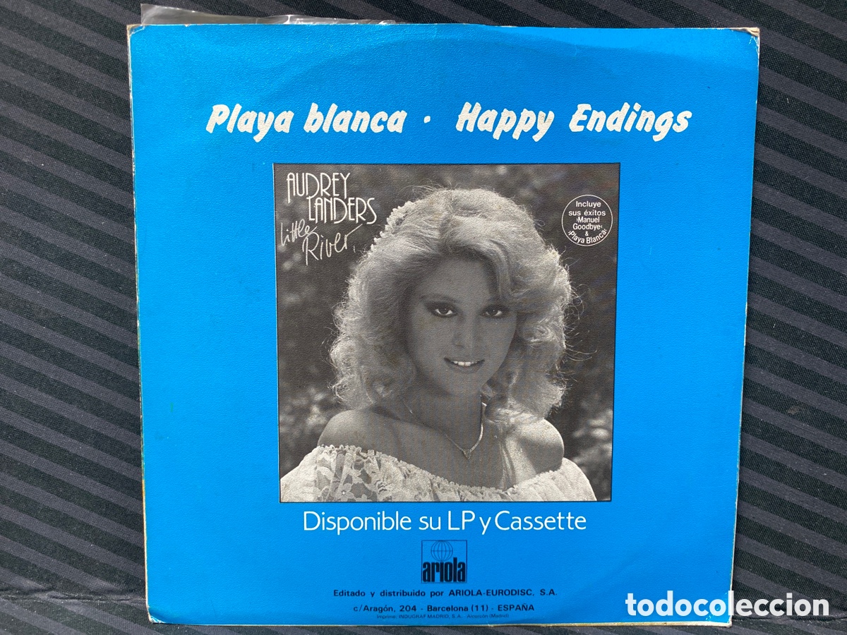 Discos de vinilo: Audrey Landers - Playa Blanca (7&rdquo;, Single, Promo) - Foto 2