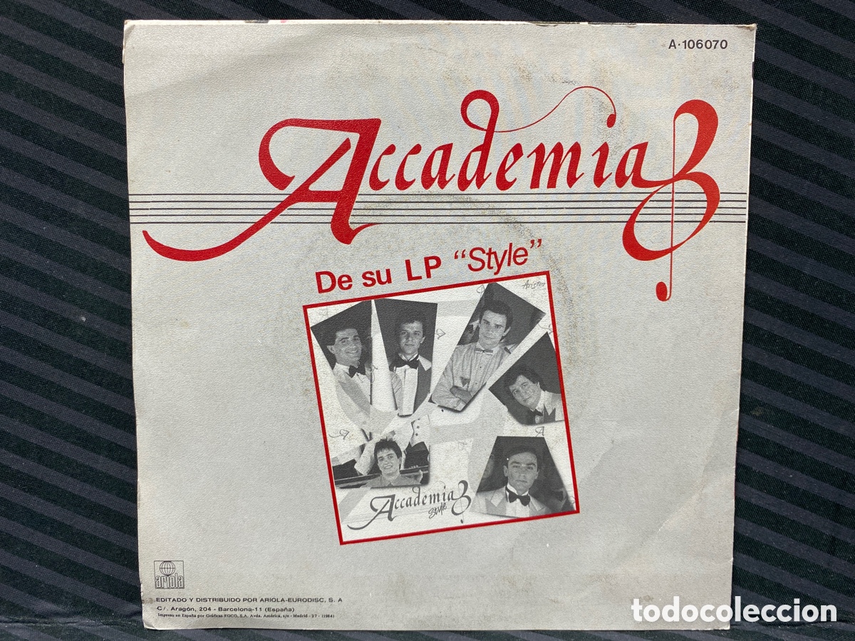 Discos de vinilo: Accademia - Verdi Hit / Dialogo (7&rdquo;) - Foto 2