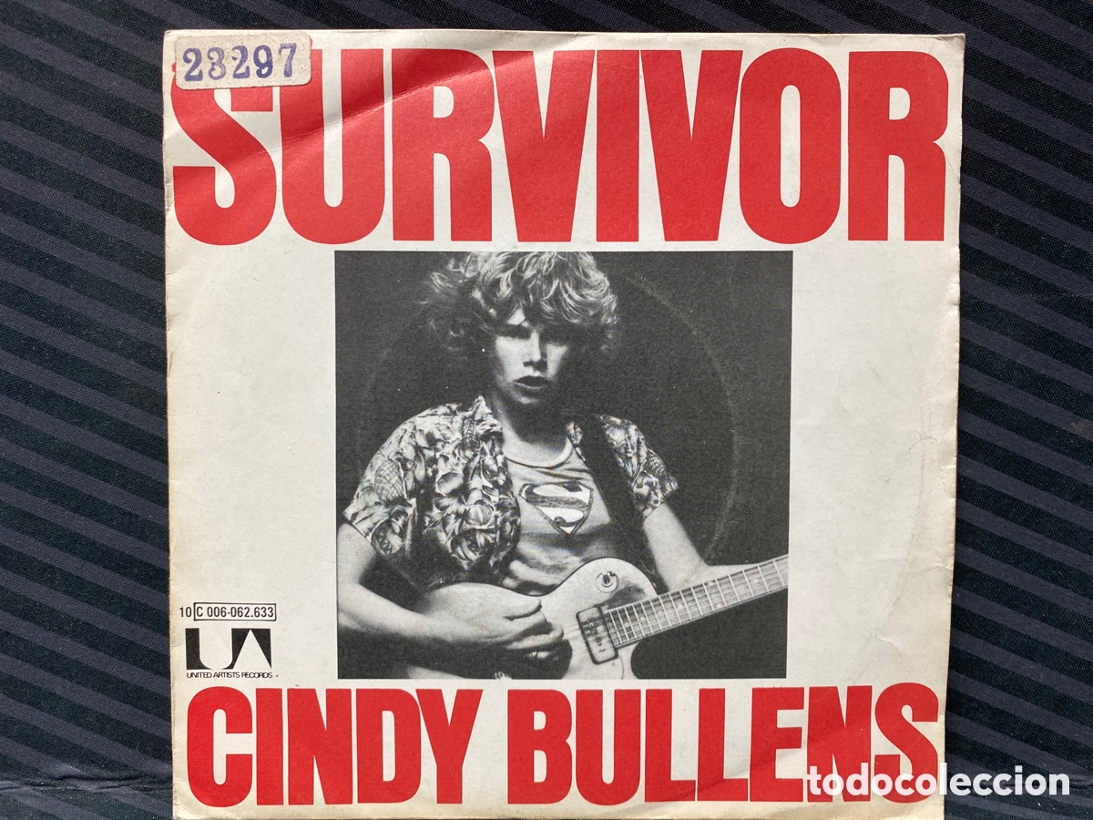 Discos de vinilo: Cindy Bullens - Survivor (7&rdquo;) - Foto 1