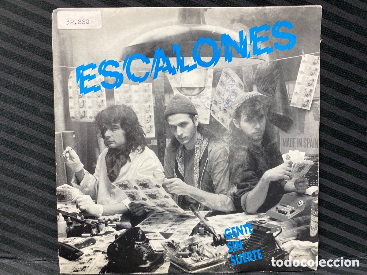 Discos de vinilo: Escalones - Gente Sin Suerte (7&rdquo;, Single, Promo) - Foto 1