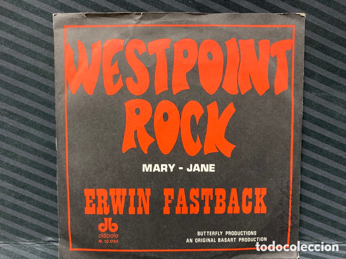 Discos de vinilo: Erwin Fastback - Westpoint Rock (7&rdquo;, Single) - Foto 2