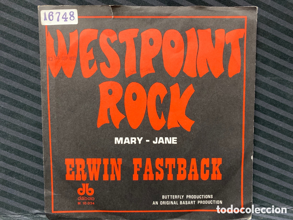 Discos de vinilo: Erwin Fastback - Westpoint Rock (7&rdquo;, Single) - Foto 1