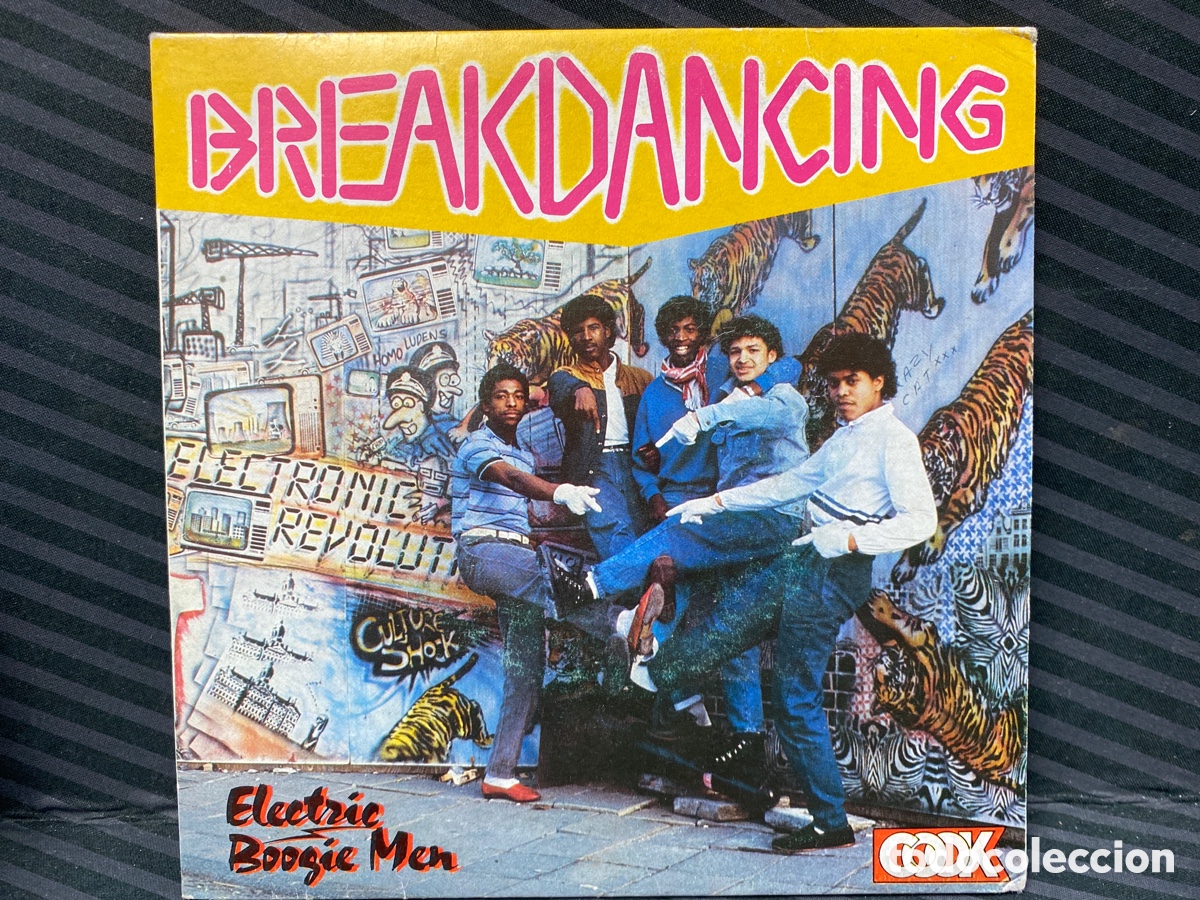 Discos de vinilo: Electric Boogie Men - Breakdancing (7&rdquo;, Single) - Foto 1