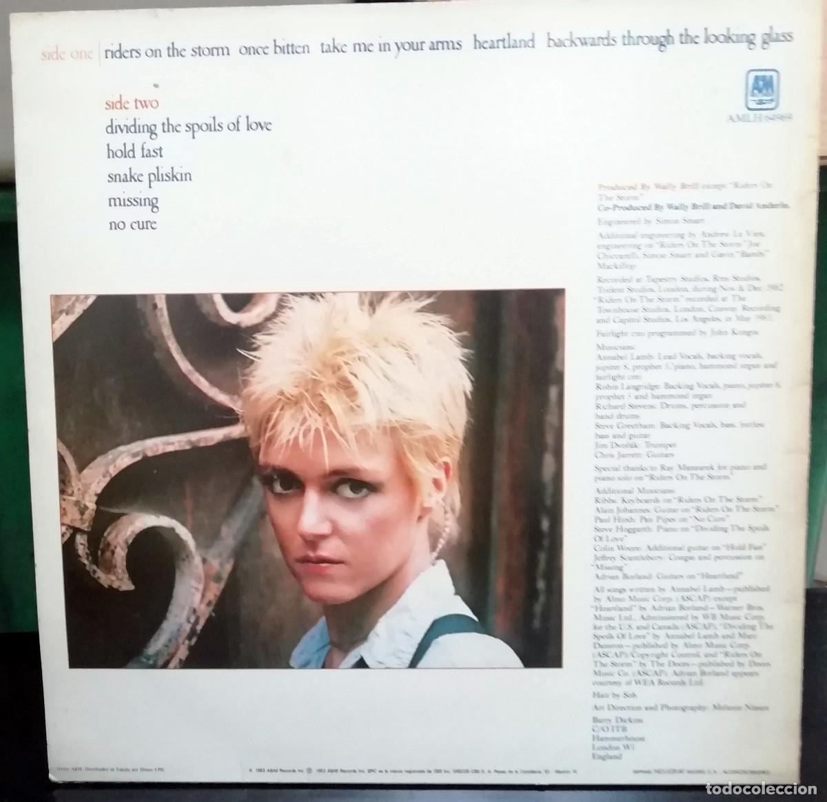 Discos de vinilo: Annabel Lamb &lrm;&ndash; Once Bitten LP, Spain 1983 Synth-pop - Foto 2