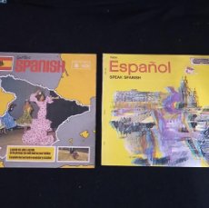 Discos de vinilo: VENDO 2 DISCOS RAROS DE 1969-70 ,ARTISTAS DESCONOCIDOS,COMO APRENDER IDIOMA ESPAÑOL,EN BUEN ESTADO