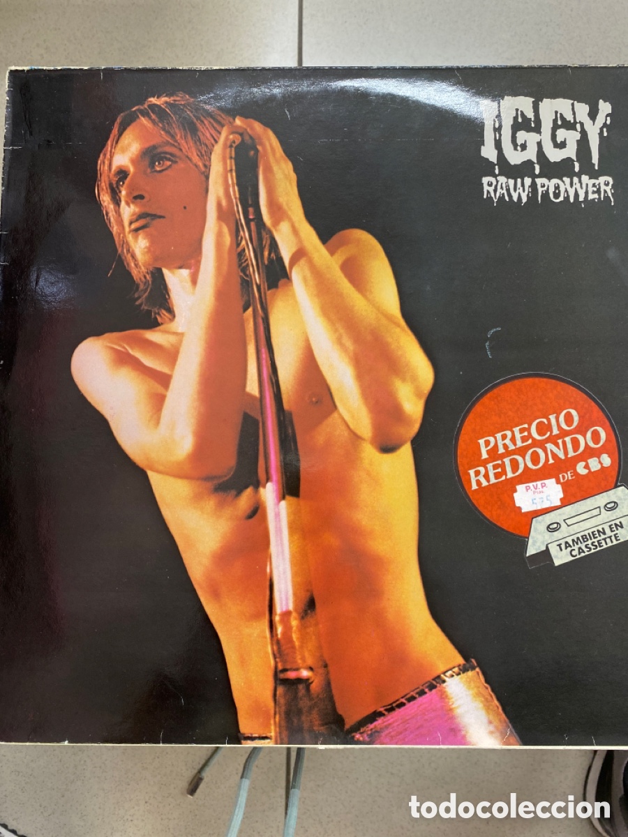 Discos de vinilo: Iggy Pop - Raw Power LP 1973 Spain - Foto 1