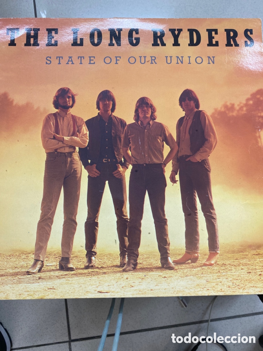 Discos de vinilo: The Long Ryders - State of our union LP Spain