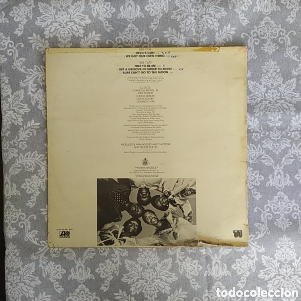 Discos de vinilo: Lp C. J. & CO. Devils Gun (el arma del diablo) - Foto 2