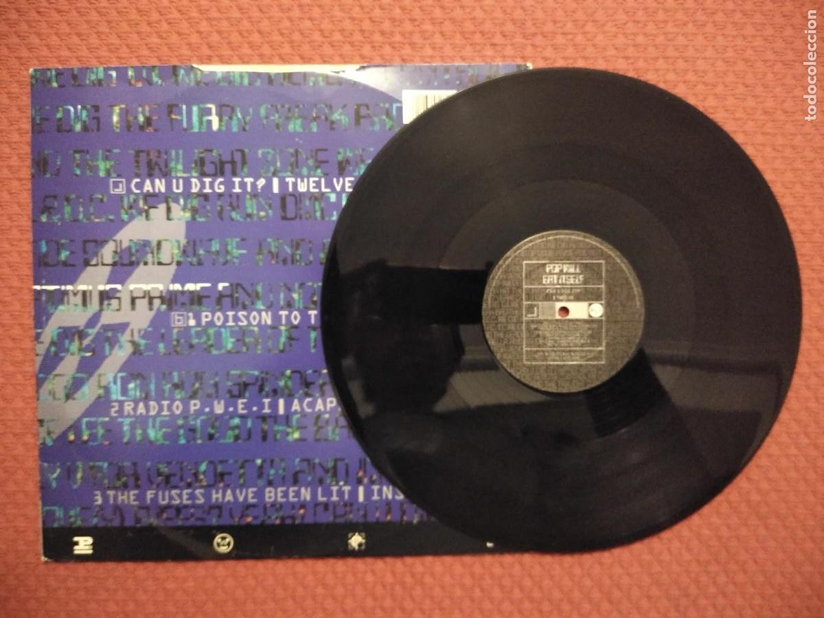 Discos de vinilo: POP WILL EAT ITSELF - CAN U DIG IT? RCA Records Made in UK - Foto 3