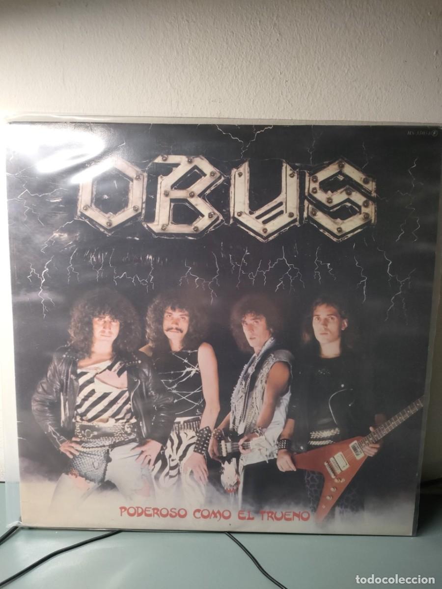 Discos de vinilo: OBUS - PODEROSO COMO EL TRUENO - Foto 1
