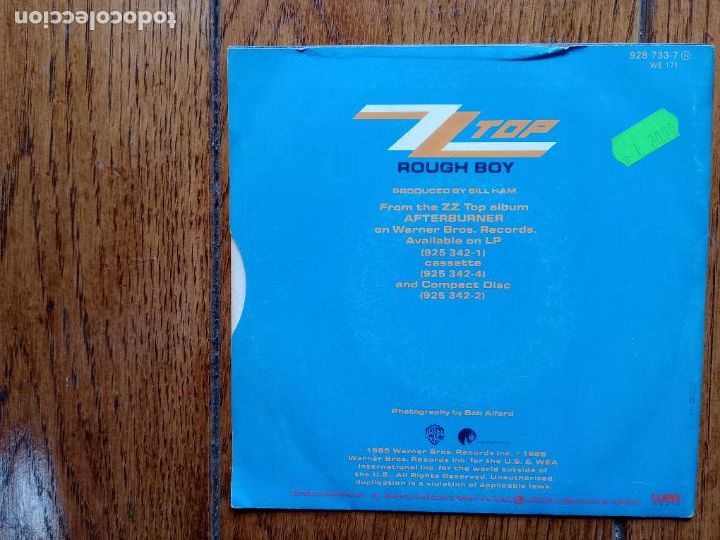Discos de vinilo: ZZ top - rough boy + delirious - Foto 2