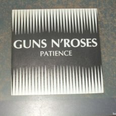 Discos de vinilo: GUNS N'ROSES SINGLE PATIENCE PROMOCIONAL