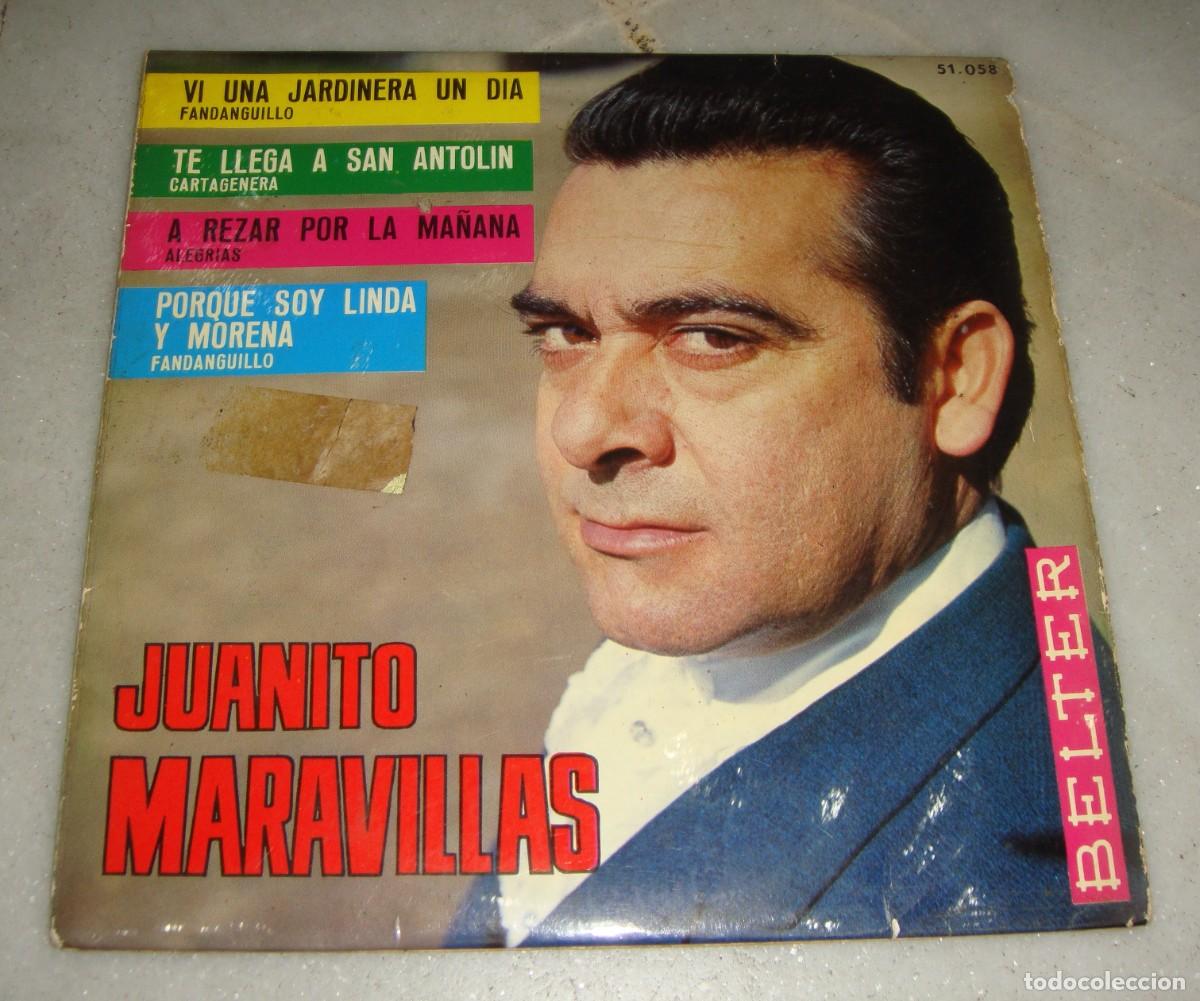 Discos de vinilo: SINGLE. JUANITO MARAVILLAS. - Foto 1
