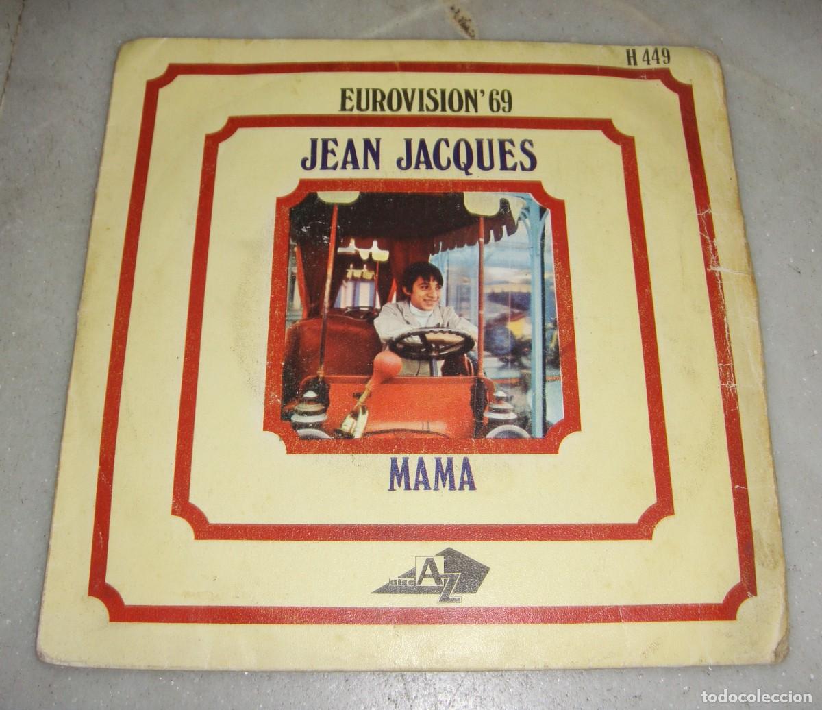 Discos de vinilo: Single. JEAN JACQUES. EUROVISI&Oacute;N 69 - Foto 1