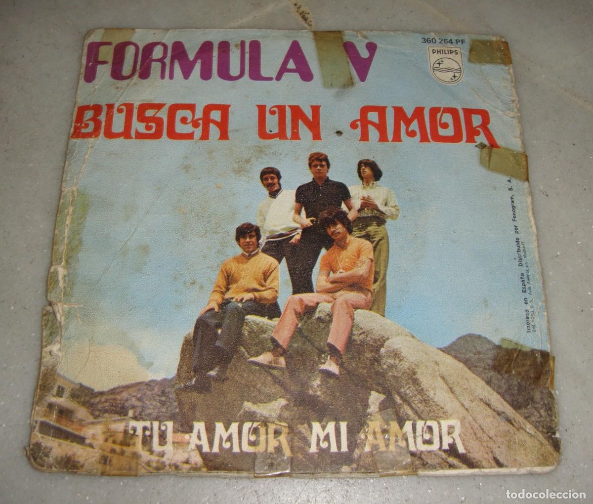 Discos de vinilo: Single. FORMULA V. Busca un amor. - Foto 1