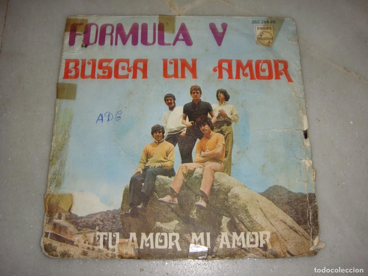 Discos de vinilo: Single. FORMULA V. Busca un amor. - Foto 2