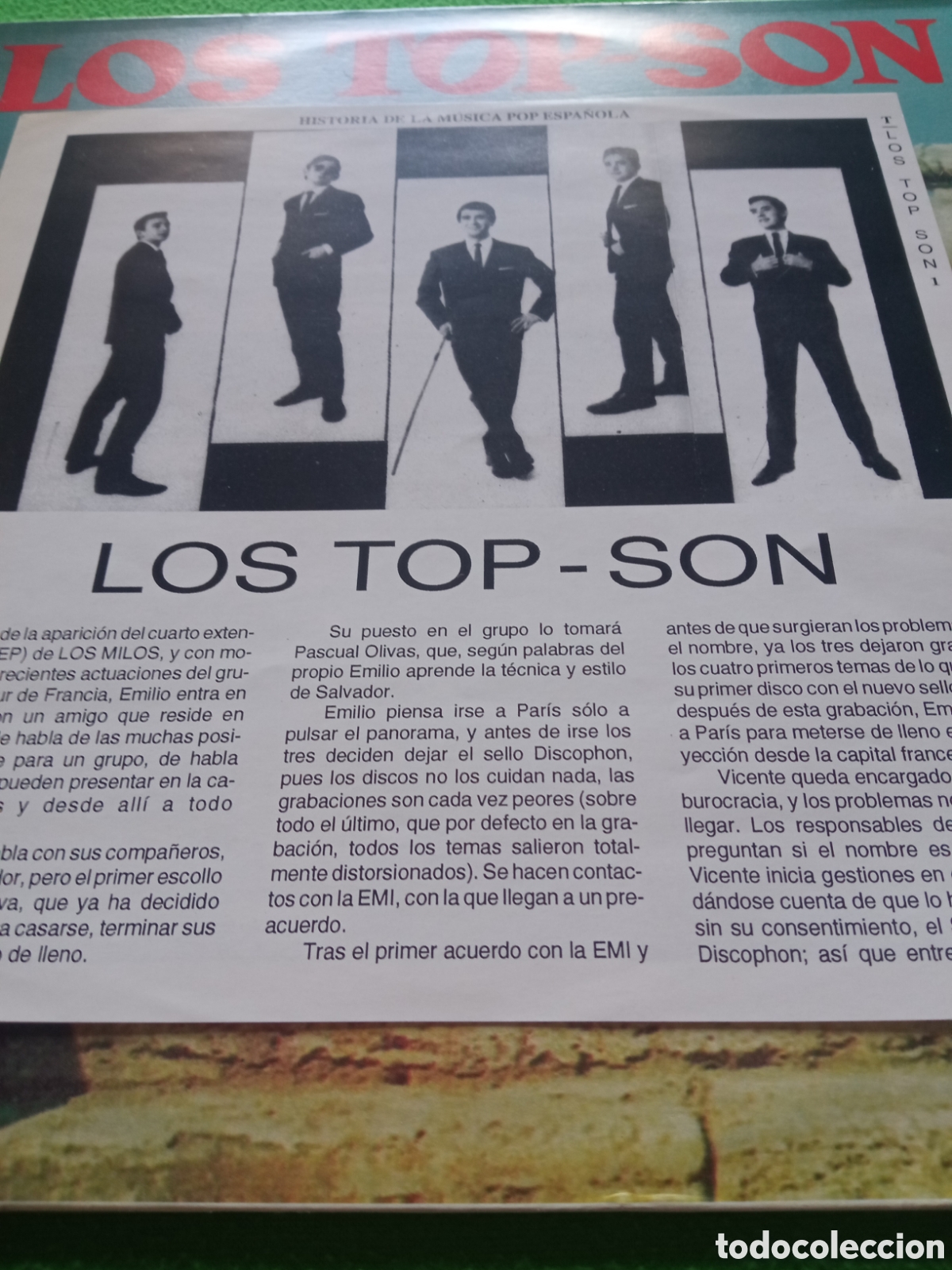 Discos de vinilo: Los Top - Son - Same - Foto 3