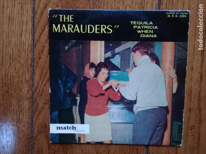 Discos de vinilo: Marauders - tequila + Patricia + when + Diana - Foto 1