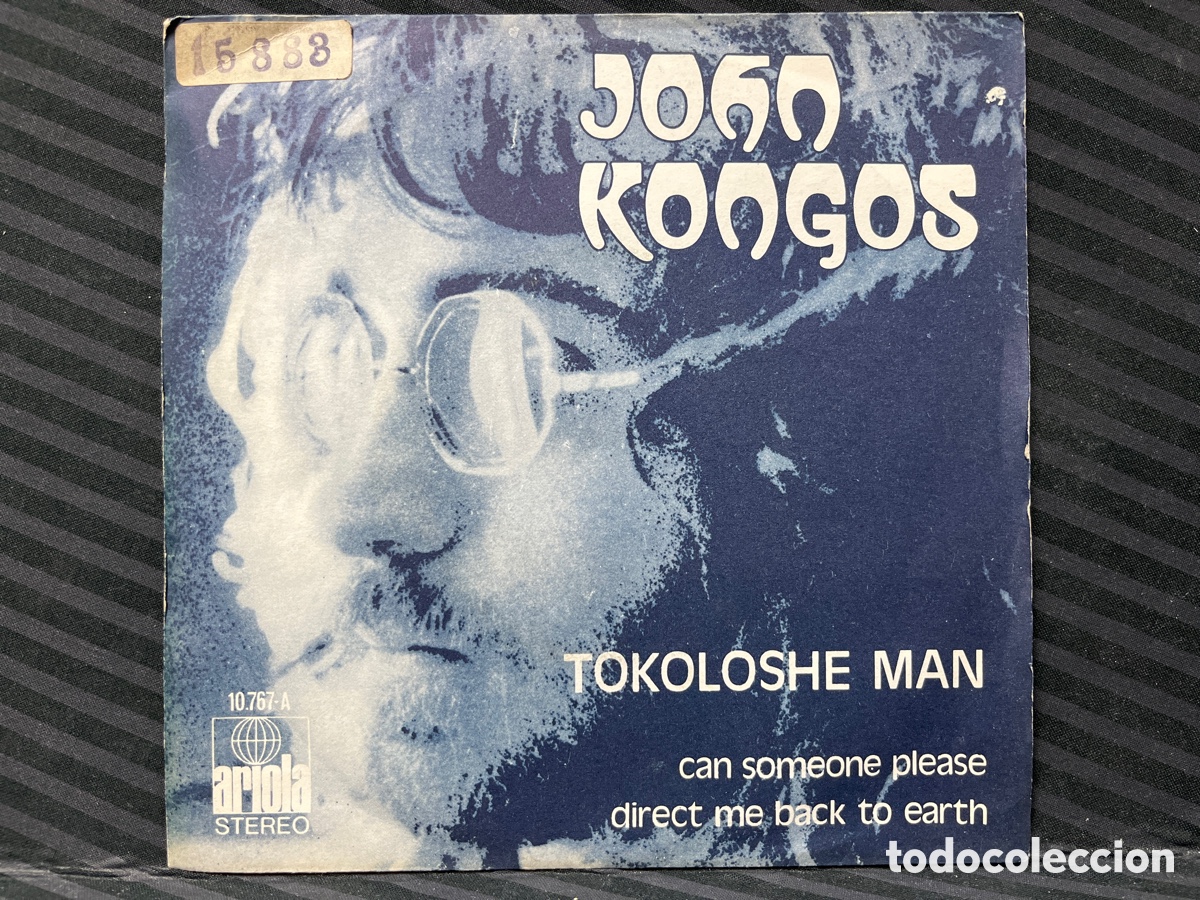 Discos de vinilo: John Kongos - Tokoloshe Man (7&rdquo;, Single) - Foto 1