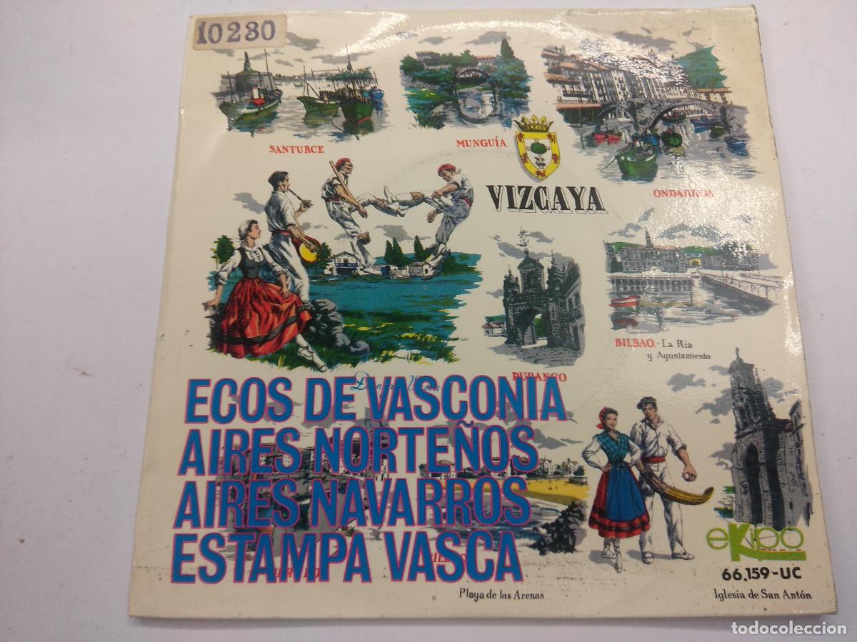 Discos de vinilo: RONDALLA BIDASOA/ECOS DE VASCONIA/SINGLE. - Foto 1