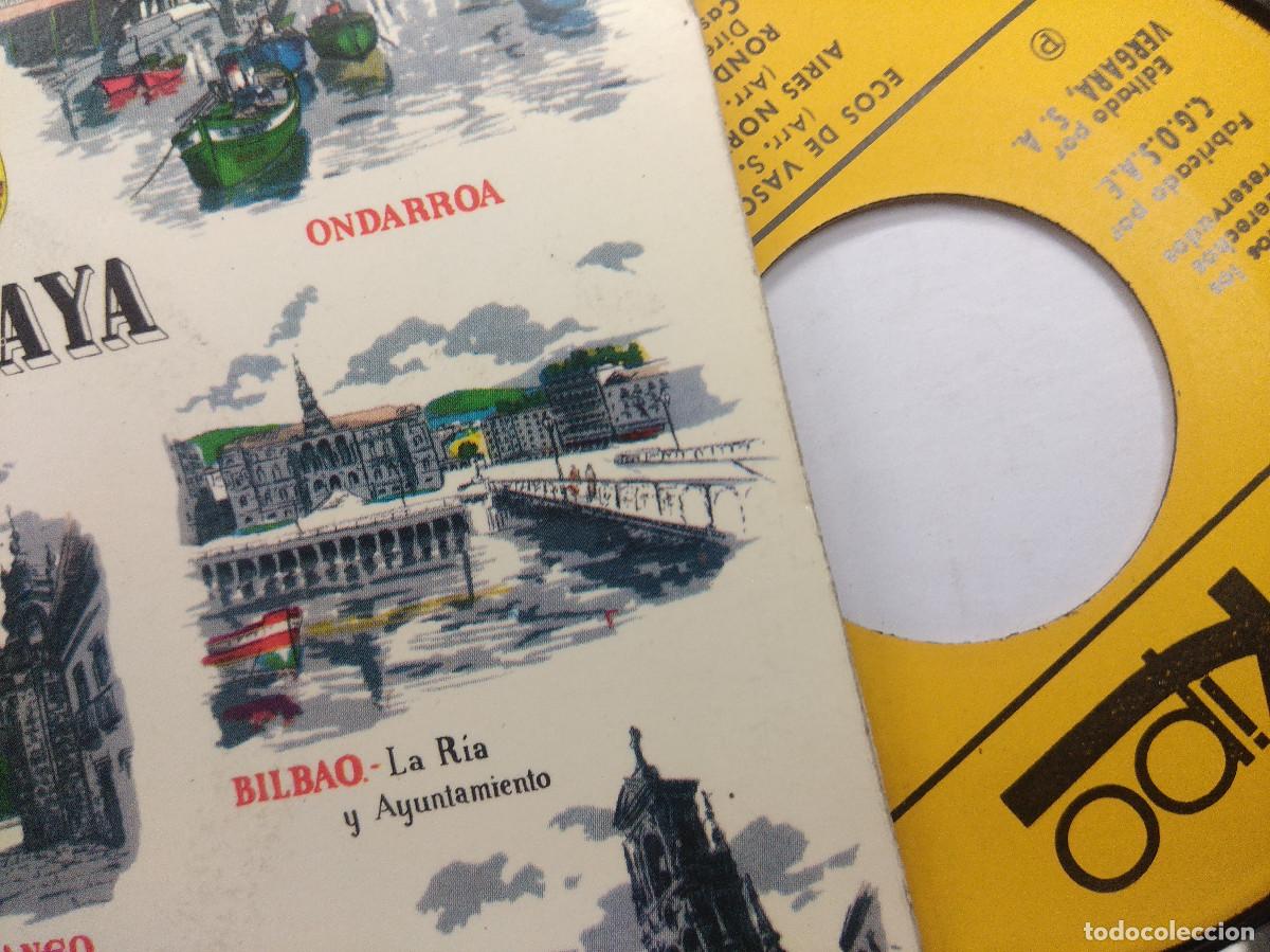Discos de vinilo: RONDALLA BIDASOA/ECOS DE VASCONIA/SINGLE. - Foto 2