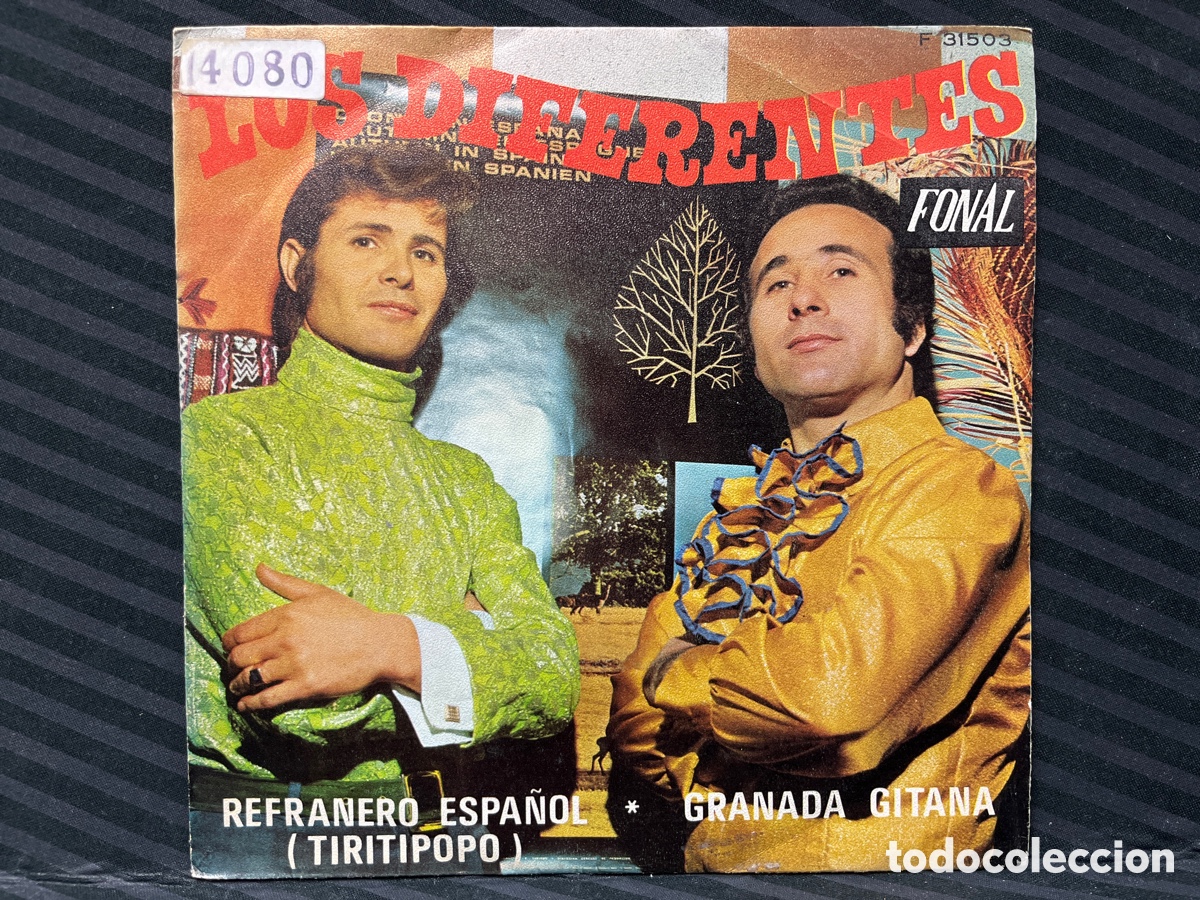 Discos de vinilo: Los Diferentes - Refranero Espa&ntilde;ol / Granada Gitana (7&rdquo;, Single, Promo) - Foto 1