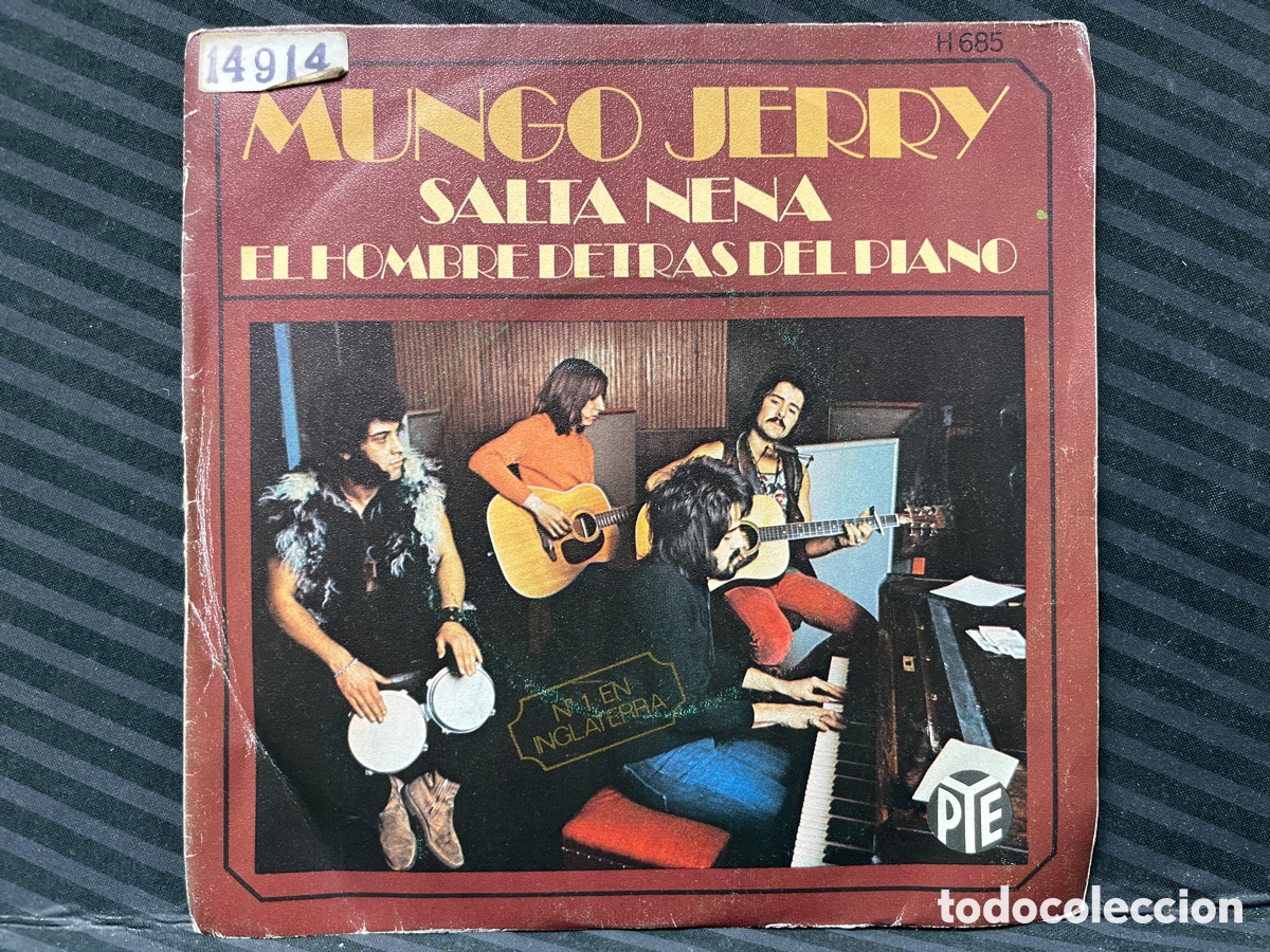 Discos de vinilo: Mungo Jerry - Salta Nena (7&rdquo;, Single) - Foto 1