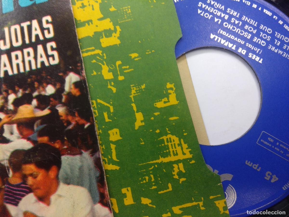 Discos de vinilo: JOTAS NAVARRAS/TRES DE TAFALLA/SINGLE. - Foto 2