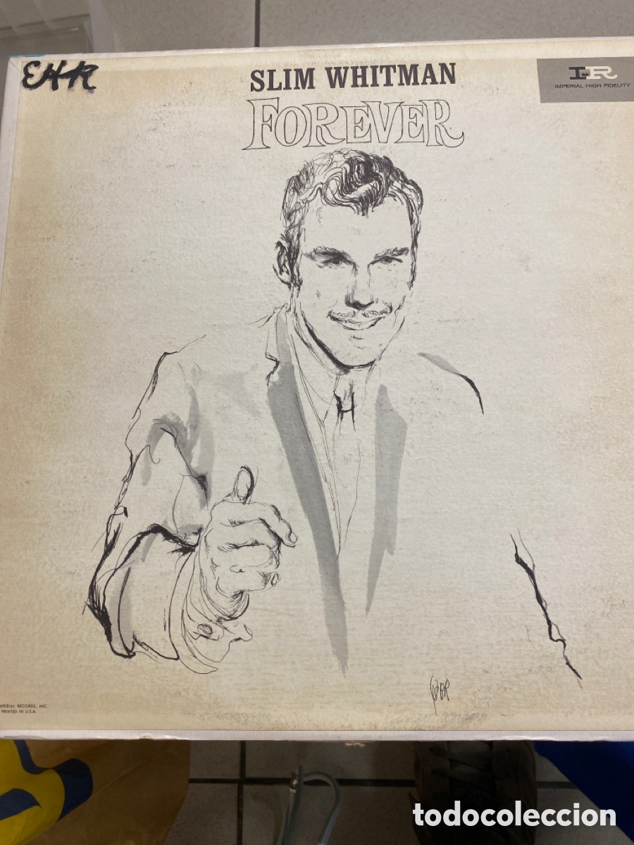 Discos de vinilo: Slim Whitman - Forever LP Usa - Foto 1