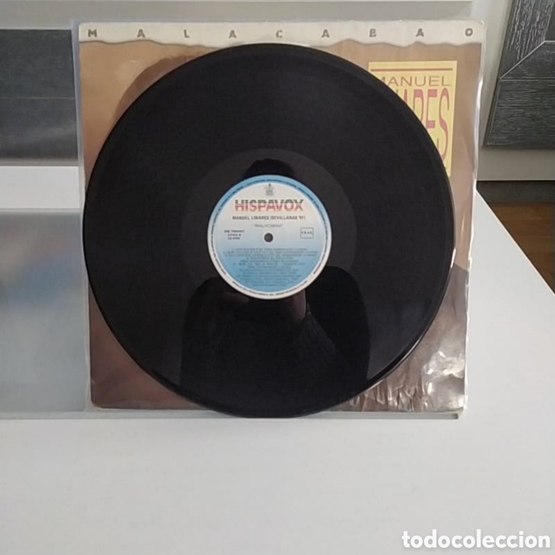 Discos de vinilo: Lp Manuel Linares. Malacabao - Foto 3