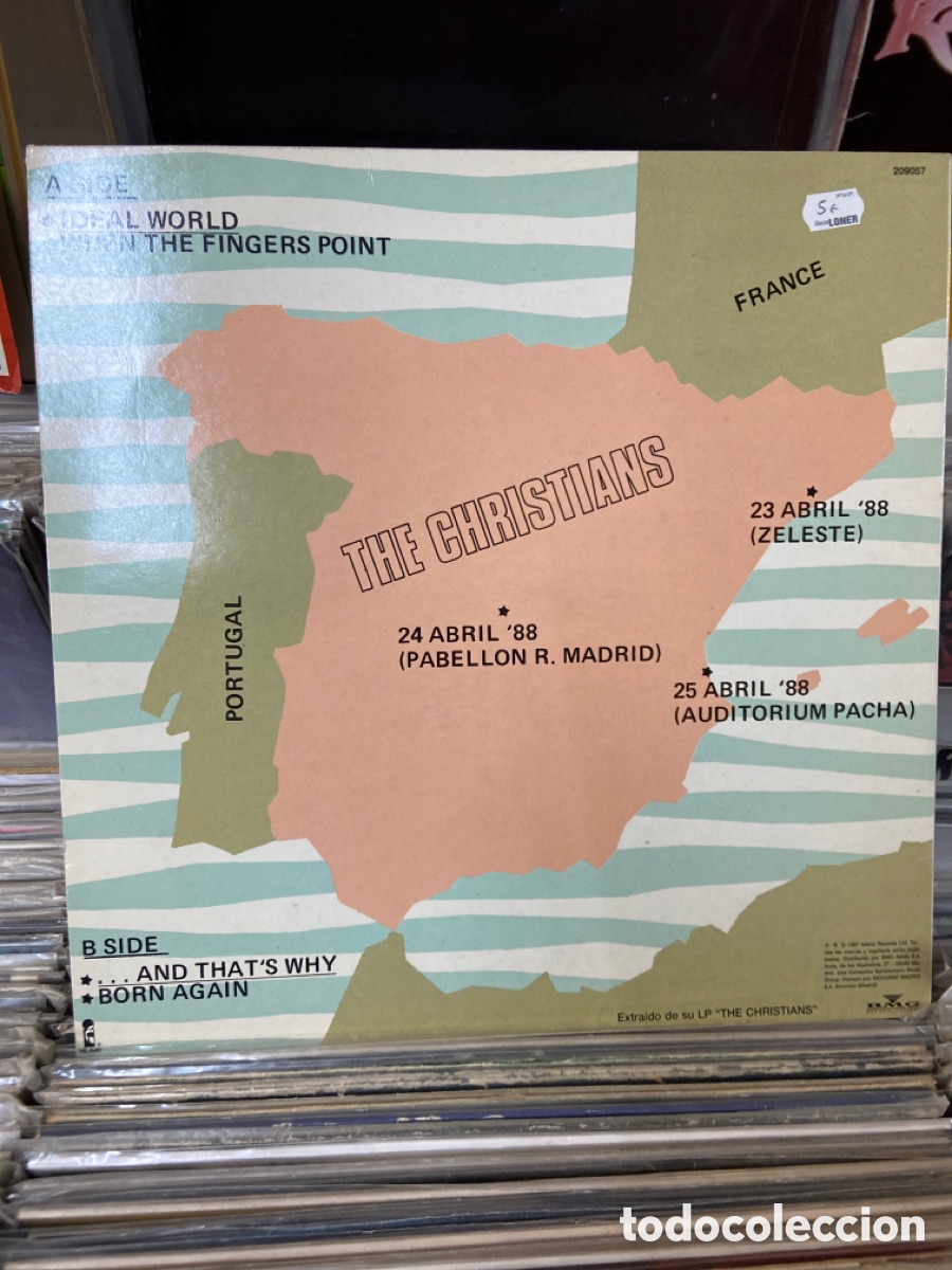 Discos de vinilo: The Christians On tour - Foto 2