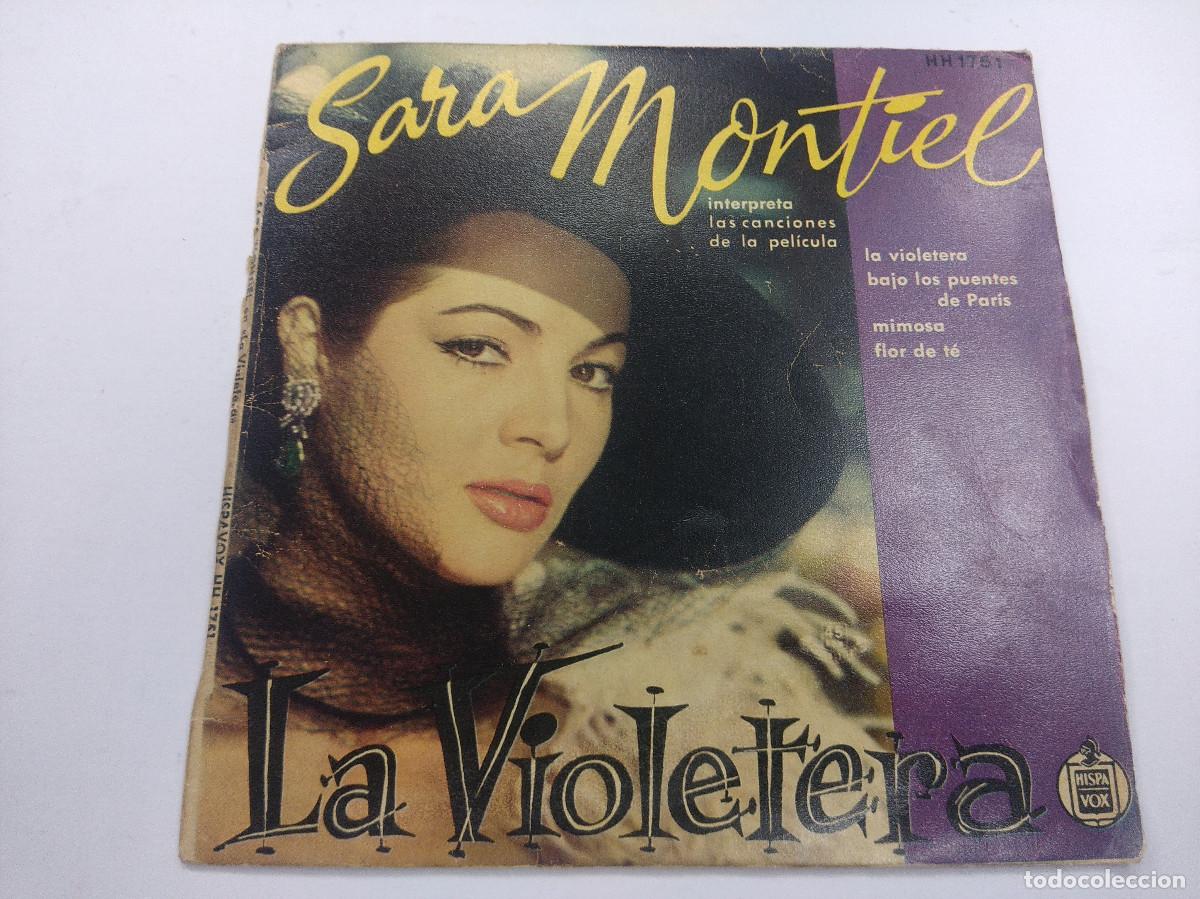 Discos de vinilo: SARA MONTIEL/LA VIOLETERA/SINGLE. - Foto 1