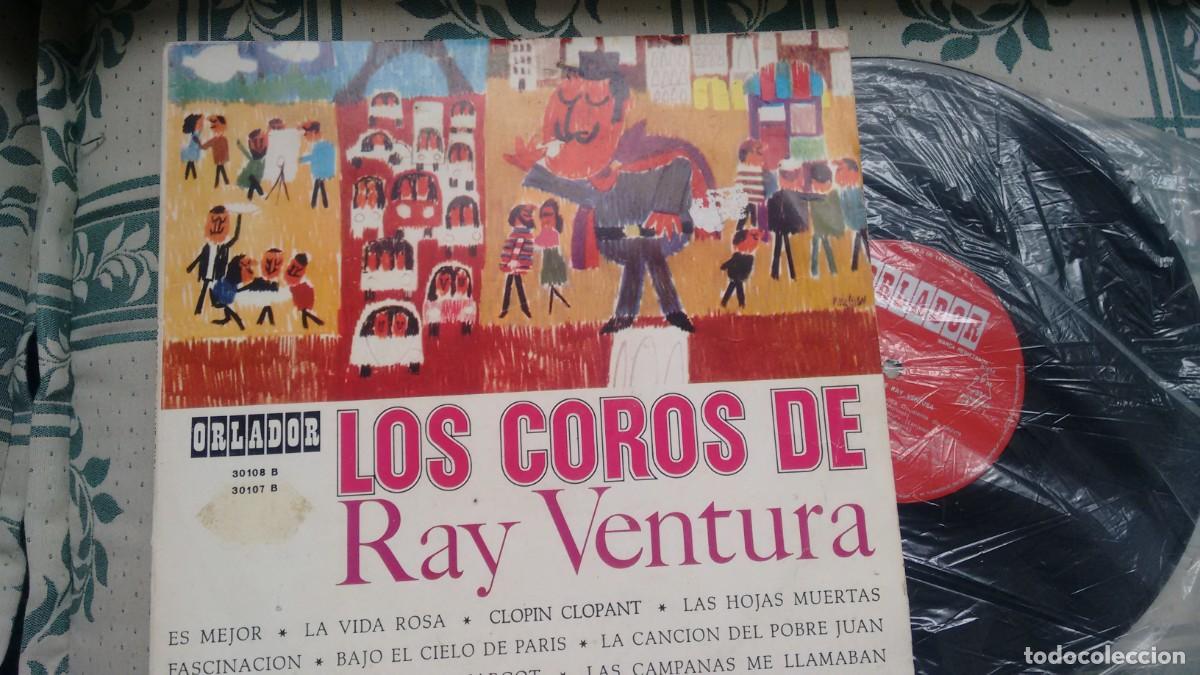 Discos de vinilo: LP ( 10&rdquo;) -VINILO- DE LOS COROS DE RAY VENTURA - Foto 1