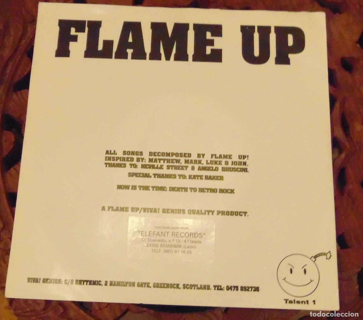 Discos de vinilo: Flame Up! &ndash; Mr. God - SINGLE UK 1992 - Foto 2